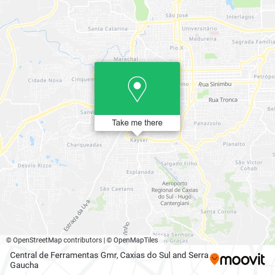 Central de Ferramentas Gmr map