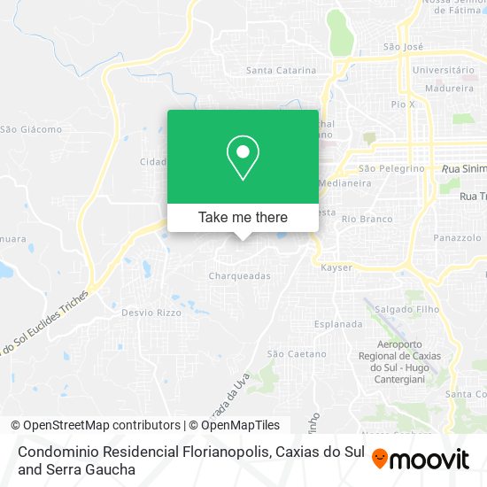 Condominio Residencial Florianopolis map