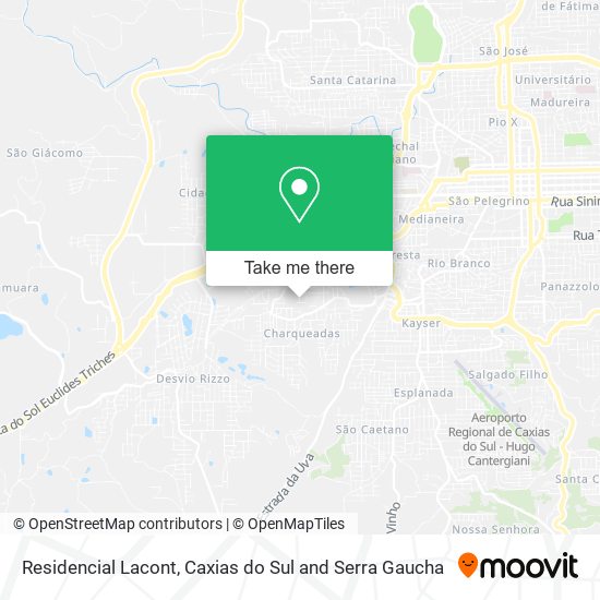 Residencial Lacont map