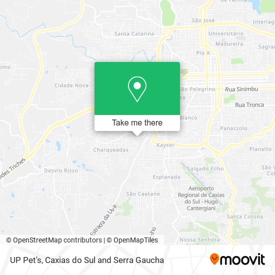UP Pet's map