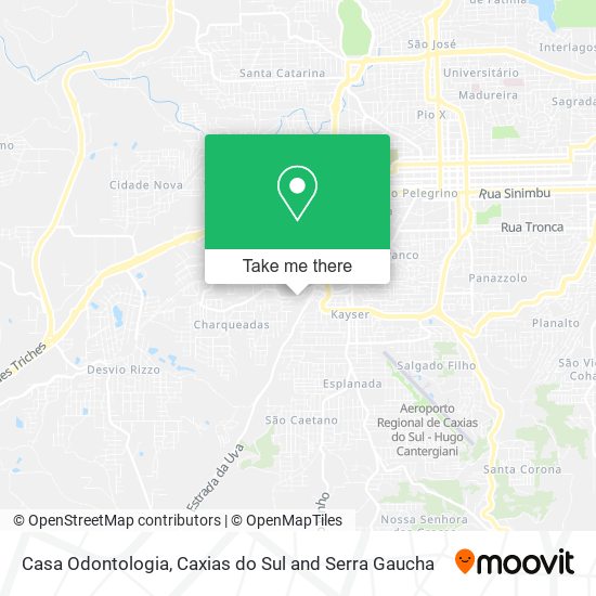 Casa Odontologia map