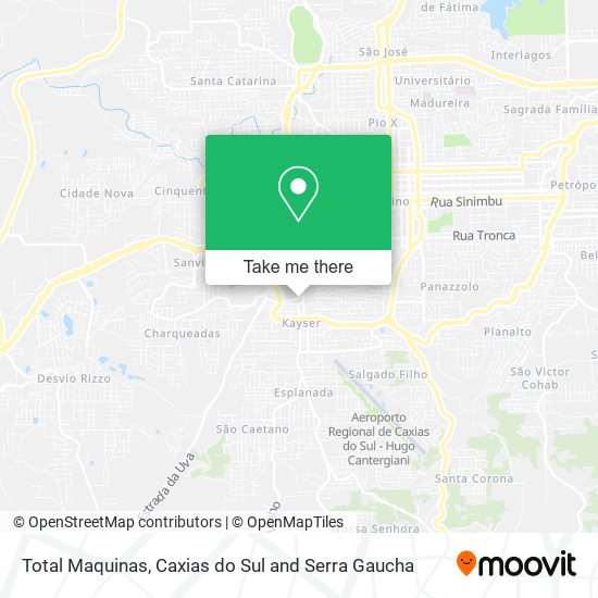 Total Maquinas map