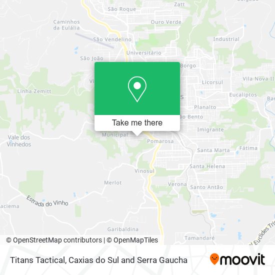 Titans Tactical map