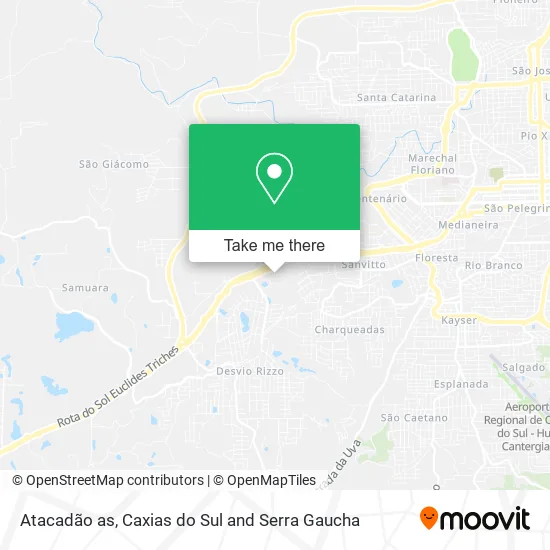 Atacadão as map