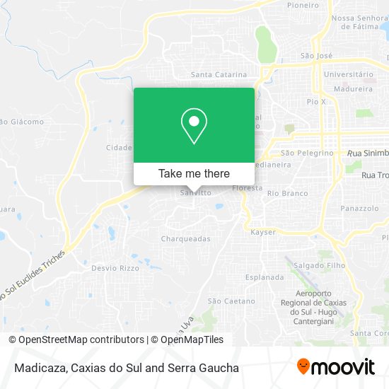 Madicaza map