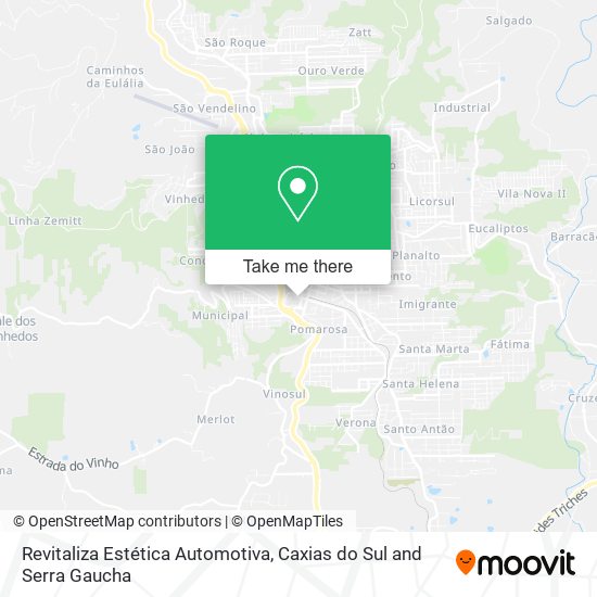 Revitaliza Estética Automotiva map