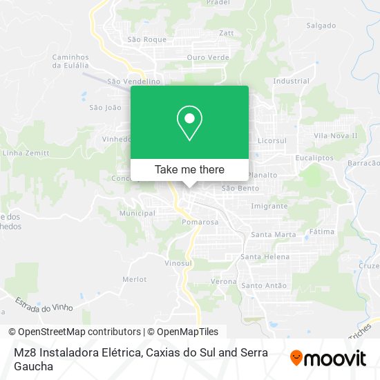 Mz8 Instaladora Elétrica map