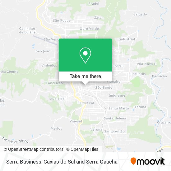 Serra Business map