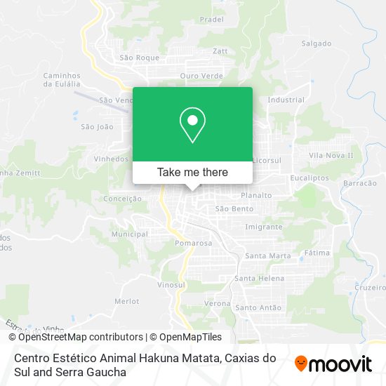 Centro Estético Animal Hakuna Matata map