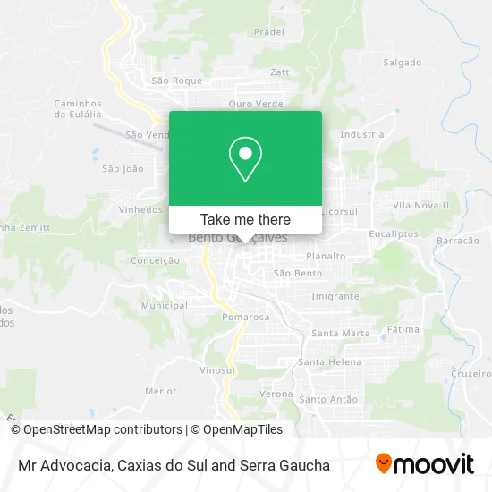 Mr Advocacia map
