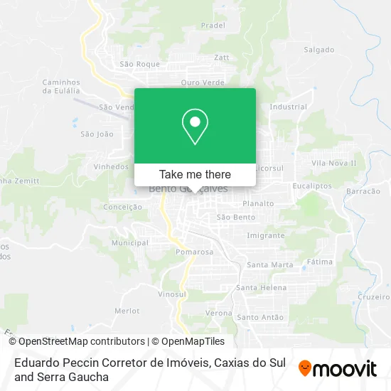 Eduardo Peccin Corretor de Imóveis map