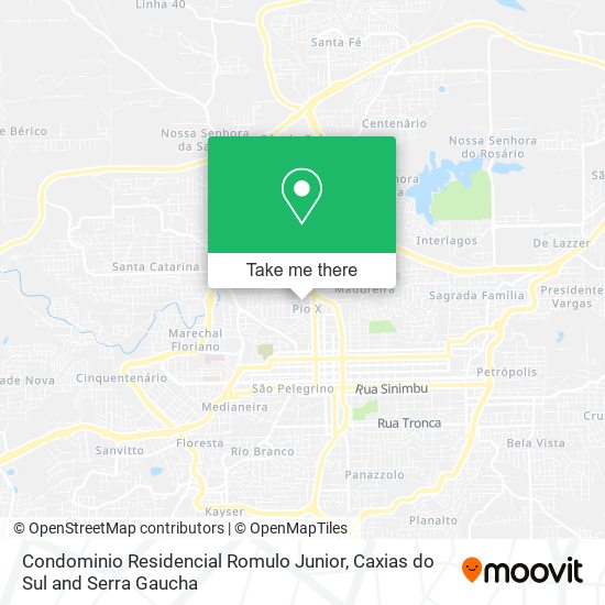 Condominio Residencial Romulo Junior map