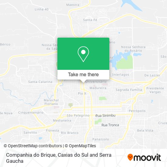 Companhia do Brique map