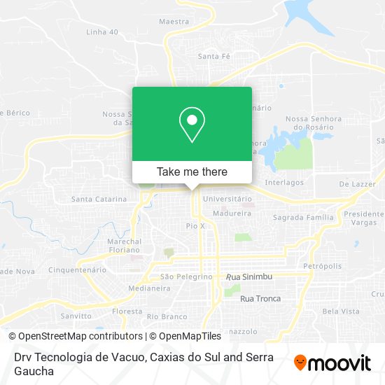 Drv Tecnologia de Vacuo map