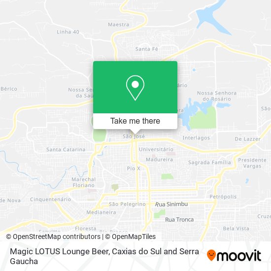 Magic LOTUS Lounge Beer map