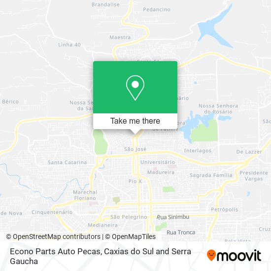 Econo Parts Auto Pecas map