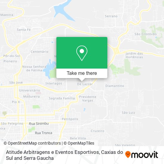 Atitude Arbitragens e Eventos Esportivos map