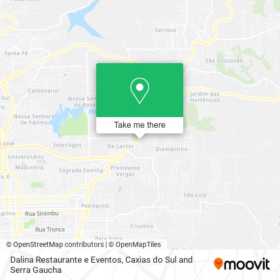 Dalina Restaurante e Eventos map