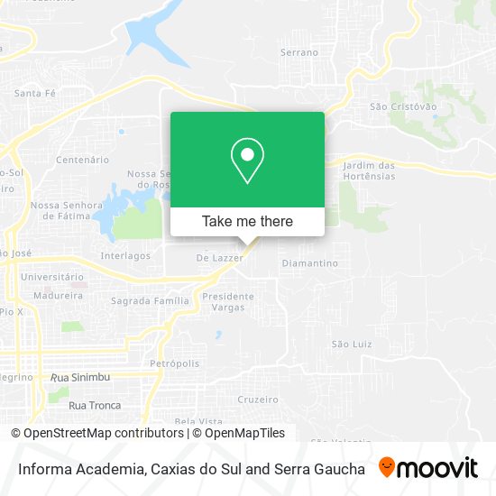 Informa Academia map