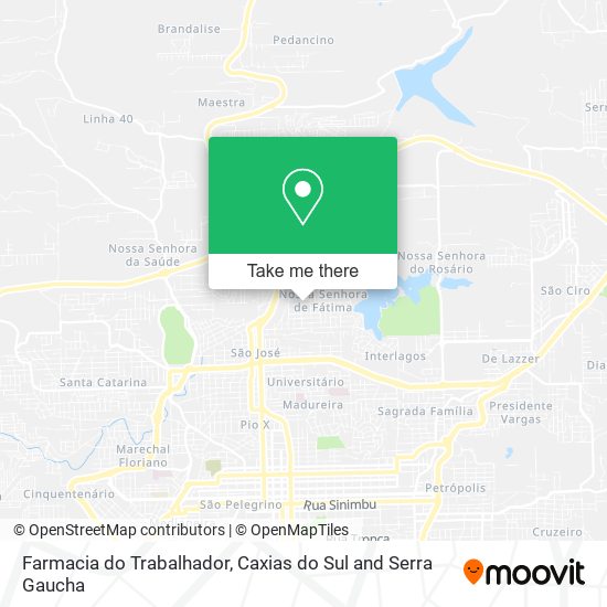 Farmacia do Trabalhador map