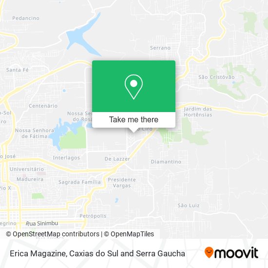 Erica Magazine map
