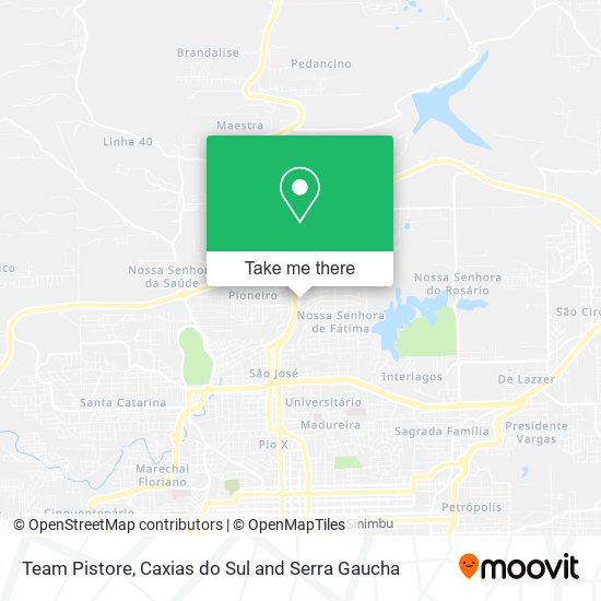 Team Pistore map