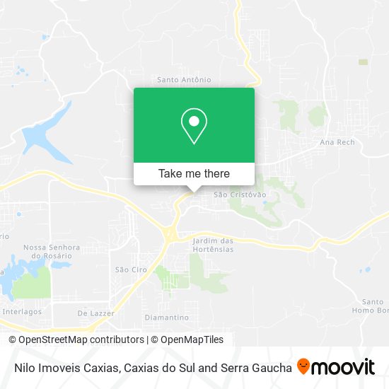 Nilo Imoveis Caxias map