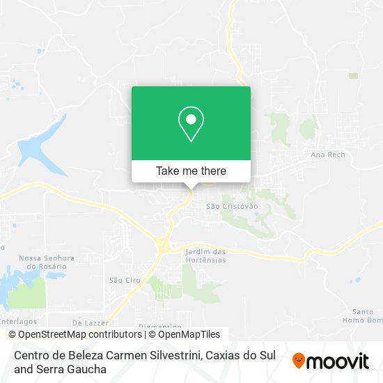 Centro de Beleza Carmen Silvestrini map