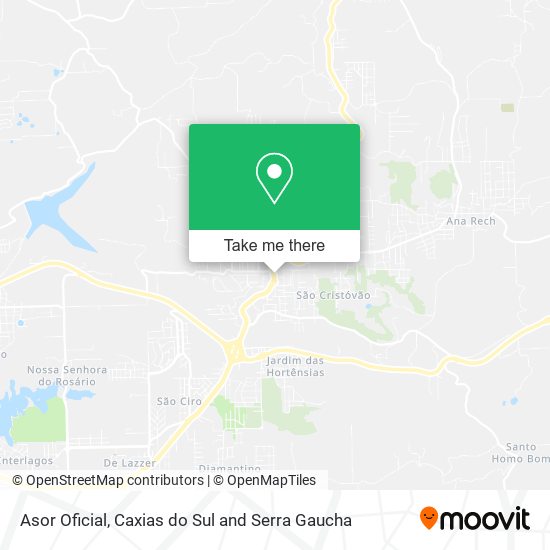 Asor Oficial map