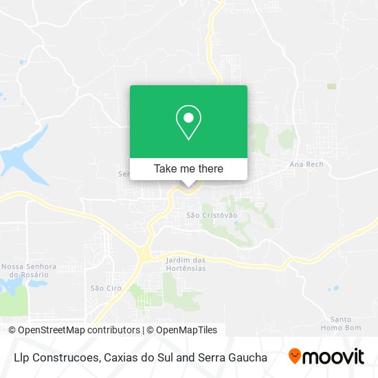 Llp Construcoes map