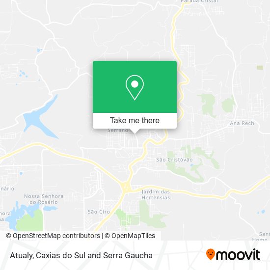 Atualy map