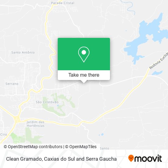 Clean Gramado map