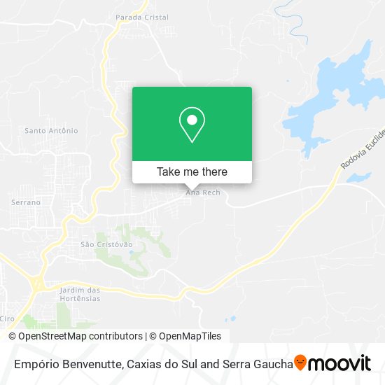 Empório Benvenutte map