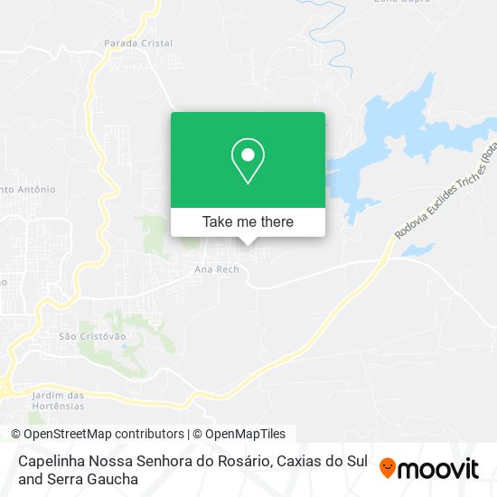 Capelinha Nossa Senhora do Rosário map