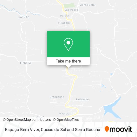 Espaço Bem Viver map