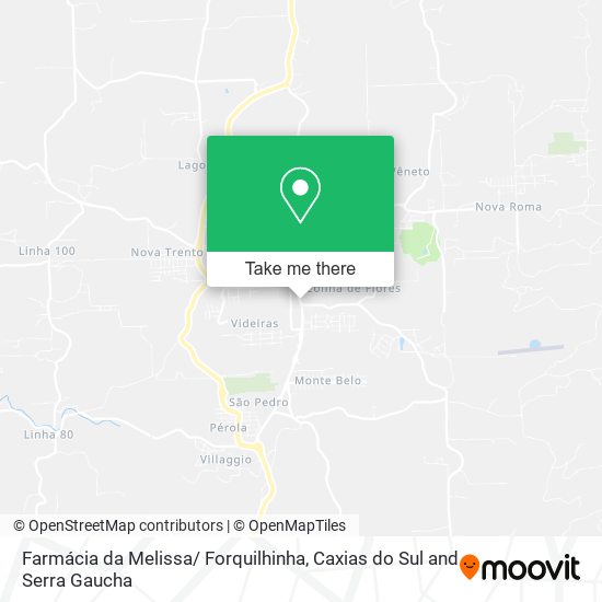 Farmácia da Melissa/ Forquilhinha map