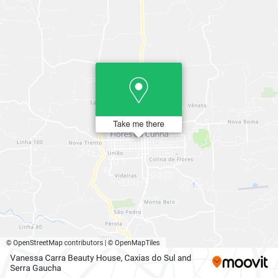 Vanessa Carra Beauty House map