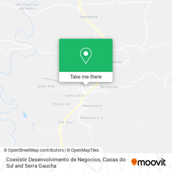 Coexistir Desenvolvimento de Negocios map