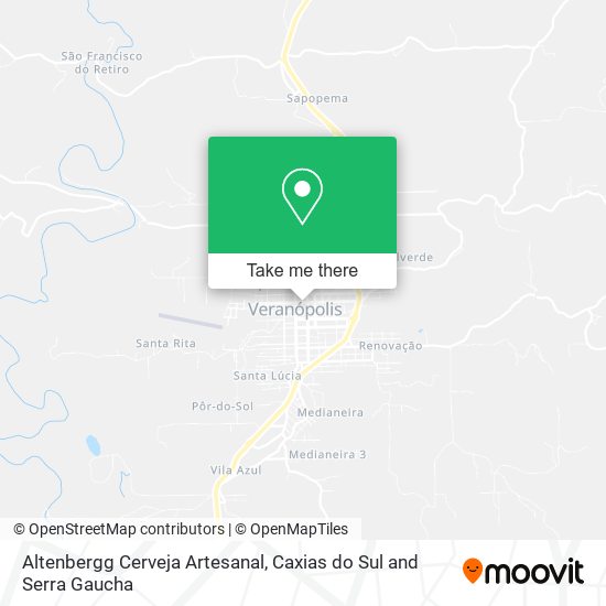 Altenbergg Cerveja Artesanal map