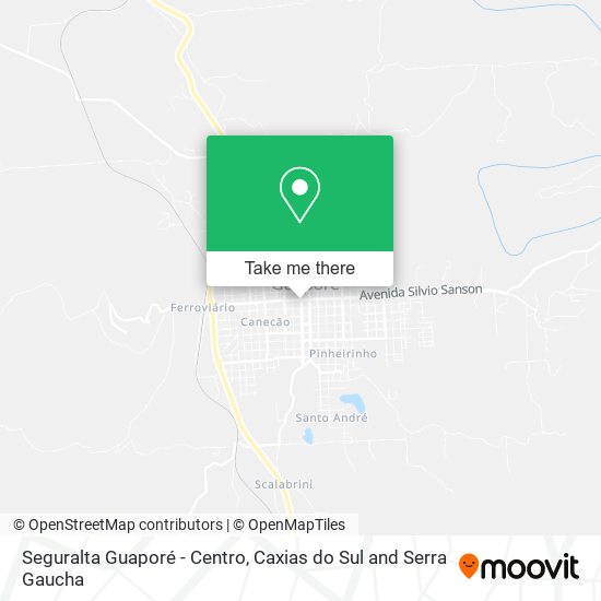 Seguralta Guaporé - Centro map