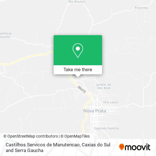 Castilhos Servicos de Manutencao map