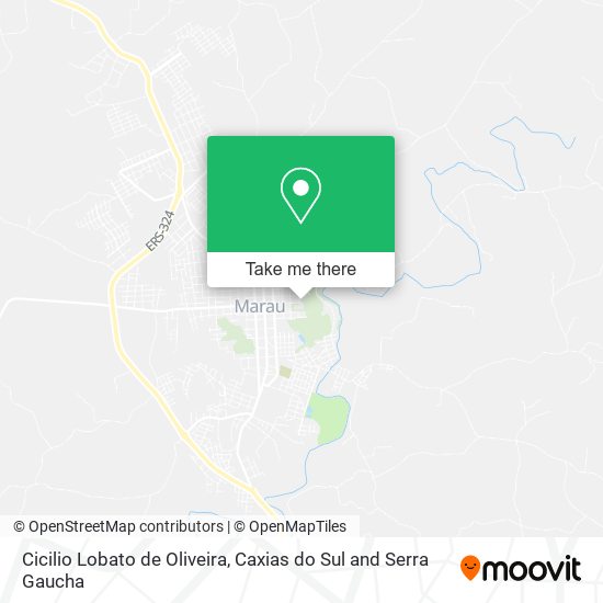 Cicilio Lobato de Oliveira map