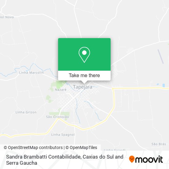 Sandra Brambatti Contabilidade map