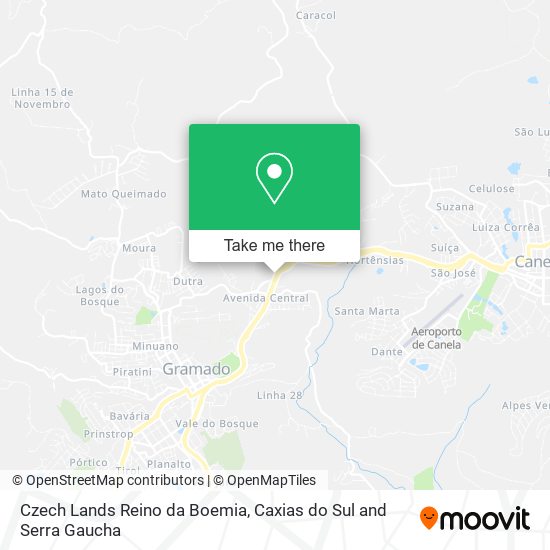 Czech Lands Reino da Boemia map