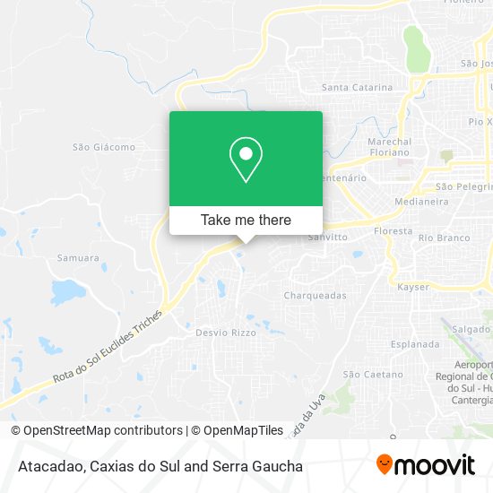 Atacadao map
