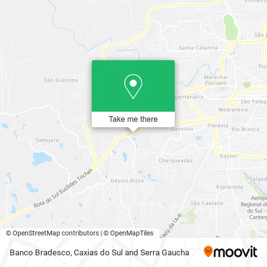 Banco Bradesco map