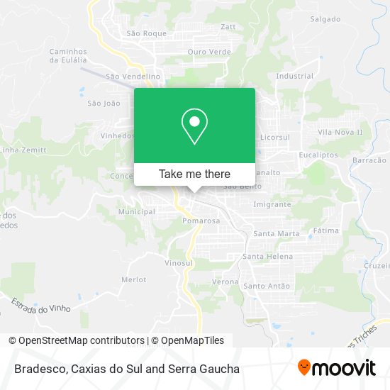 Bradesco map