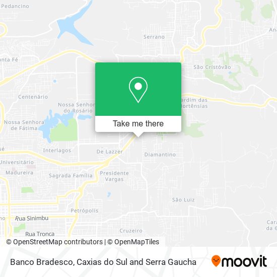 Banco Bradesco map