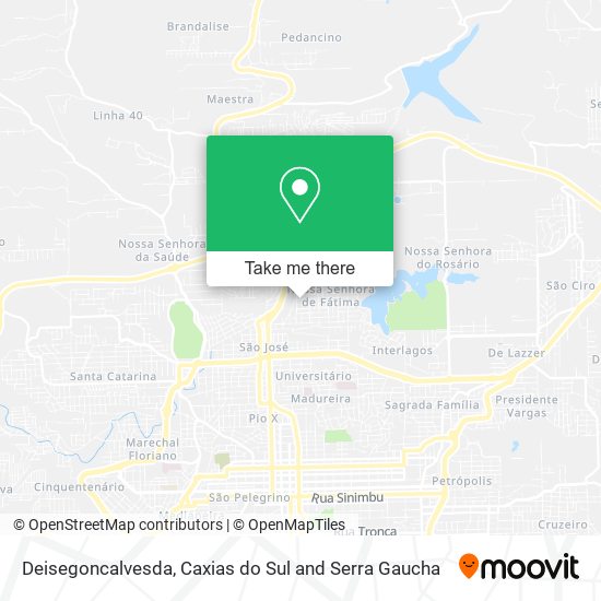 Deisegoncalvesda map