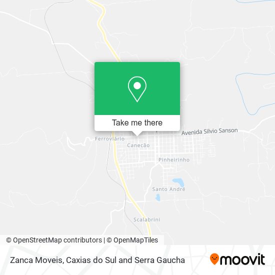 Zanca Moveis map